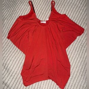 New York & Company Orange Camisole